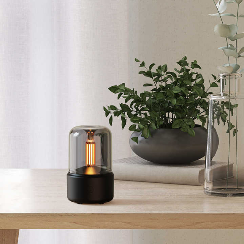 Candlelight Humidifier Ultrasonic Aroma Diffusers Fragrance Nebulization Diffuser for Essential Oils