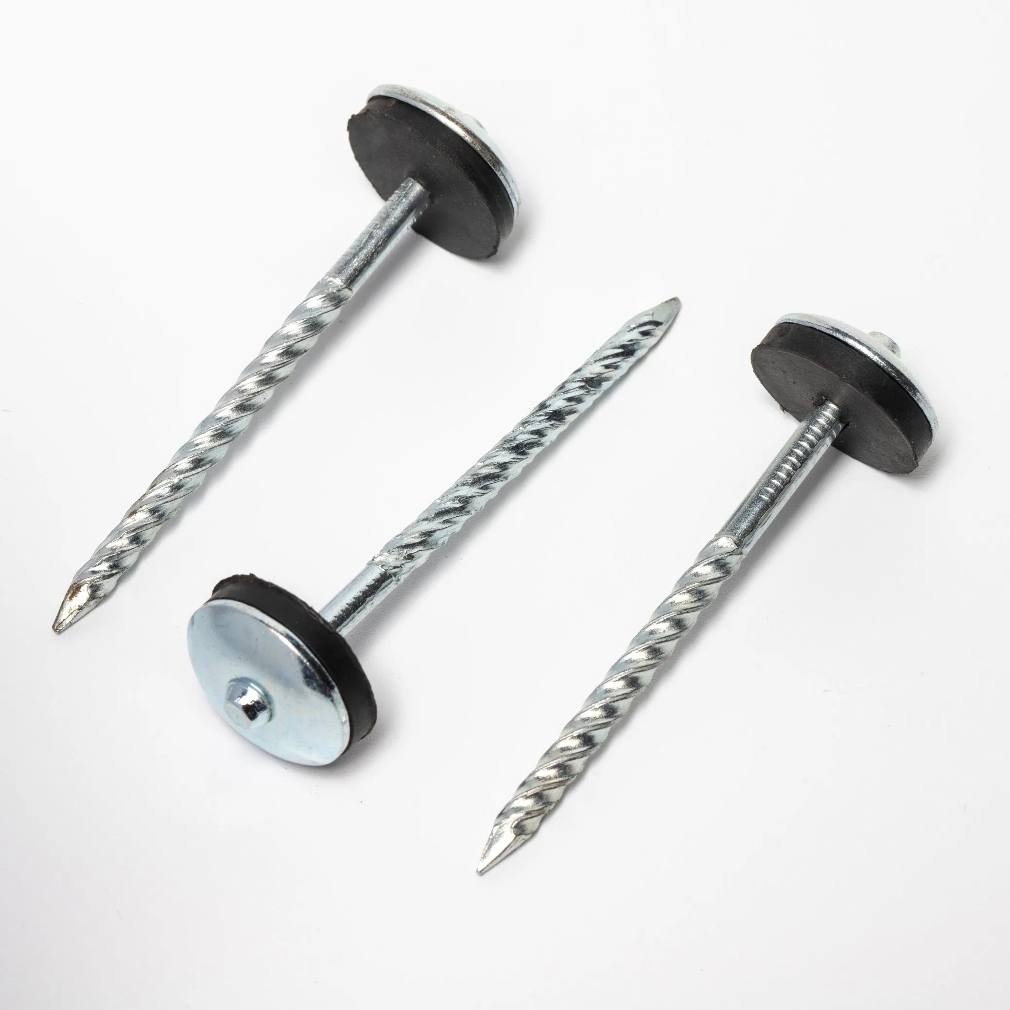 High Quality Iron Nail Umbrella Head Roofing Nail Galvanized Roofing Nails Metal Cap Rubber Washer Roofing Nail