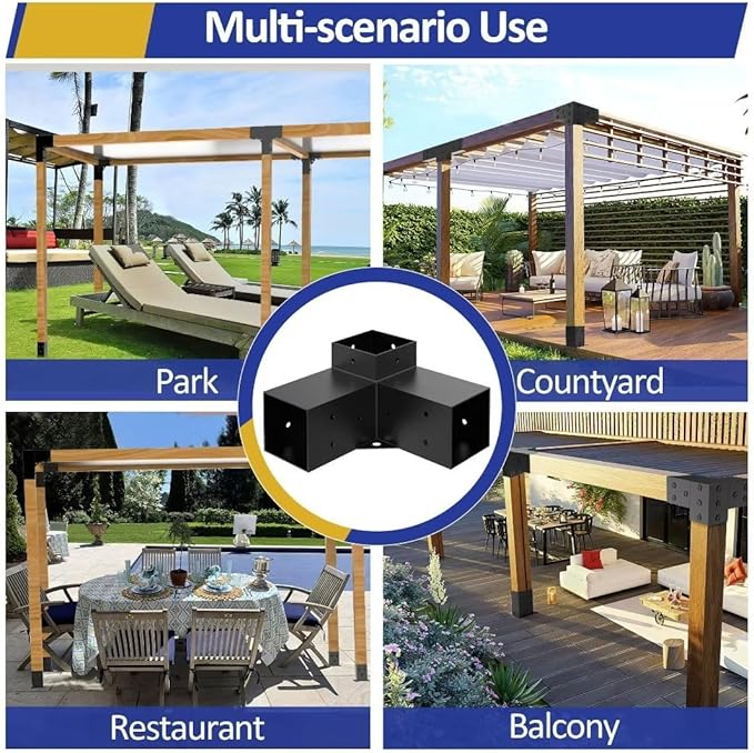Patio Pergolas Log Cabin Outdoor Pergola Hardware