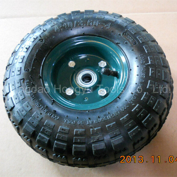 4.00-8 Wheelbarrow Tyre Pneumatic Rubber Wheel