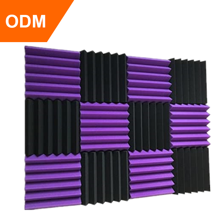 Self Adhesive Colorful Fireproof Soundproof Acoustic Foam
