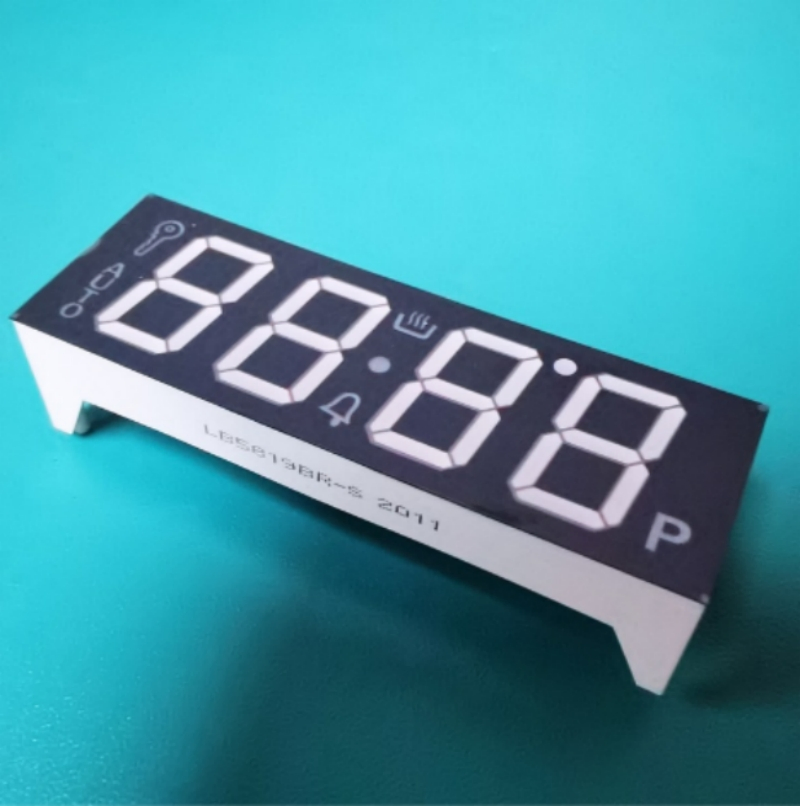 Ultra Bright Red 4 Digit 7 Segment LED Display for Clarity