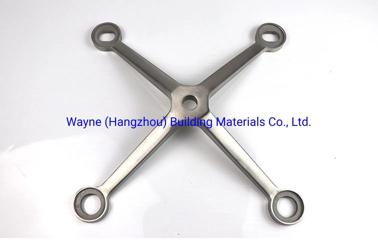120mm Stainless Steel Glass Spider with 4 Arms; Point-Fixed Curtain Wall Hardware with High Quality and Best Price