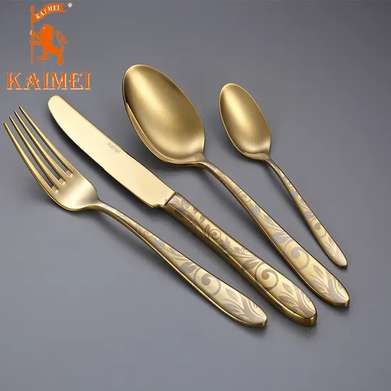 Cutlery Handle Spoon Fork Knife Stainless Steel Cutlery