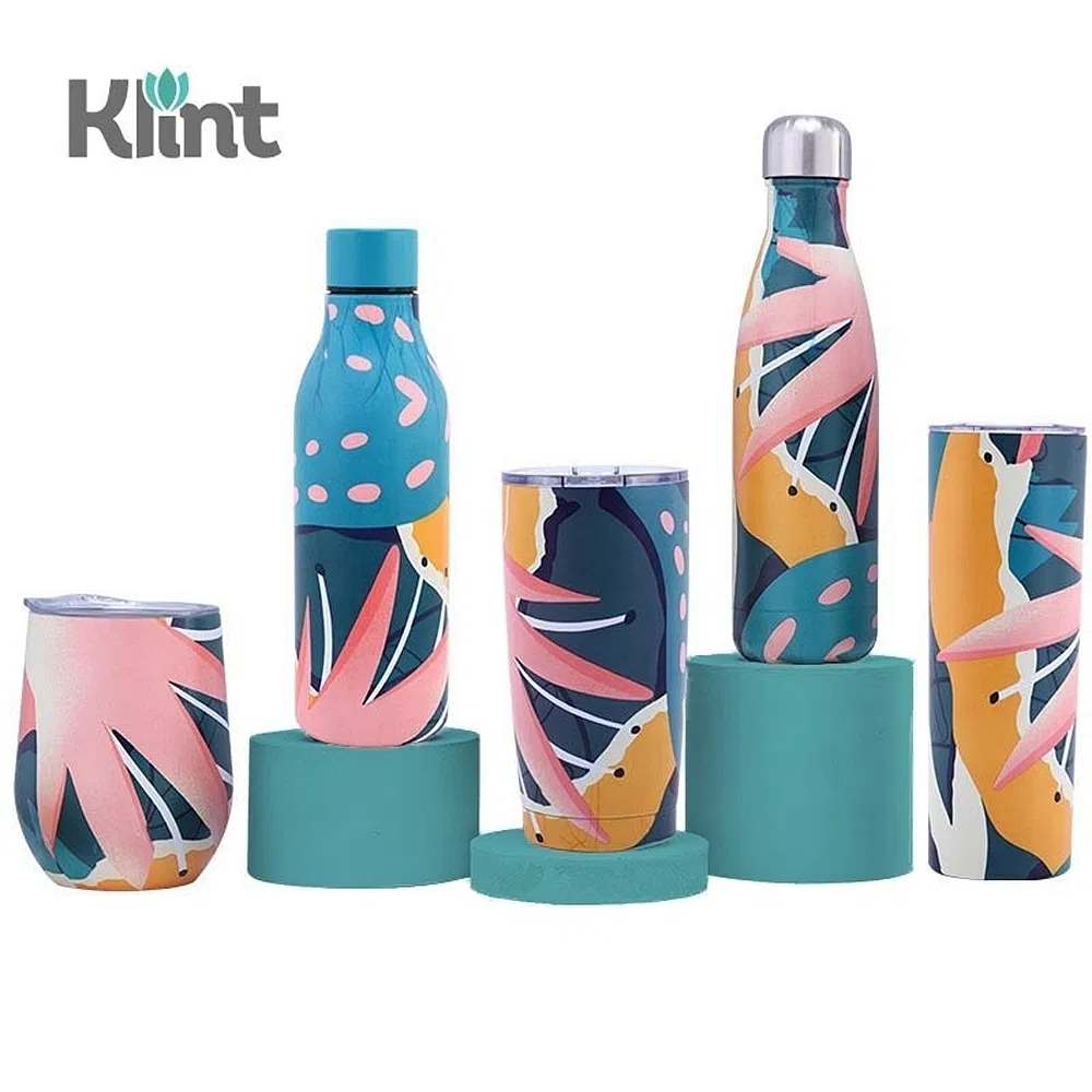 Вакуумная термокружка KS3202 из нержавеющей стали, 12 oz