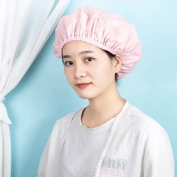 Women Anti Static Hair Care Cap Drying Shower Caps