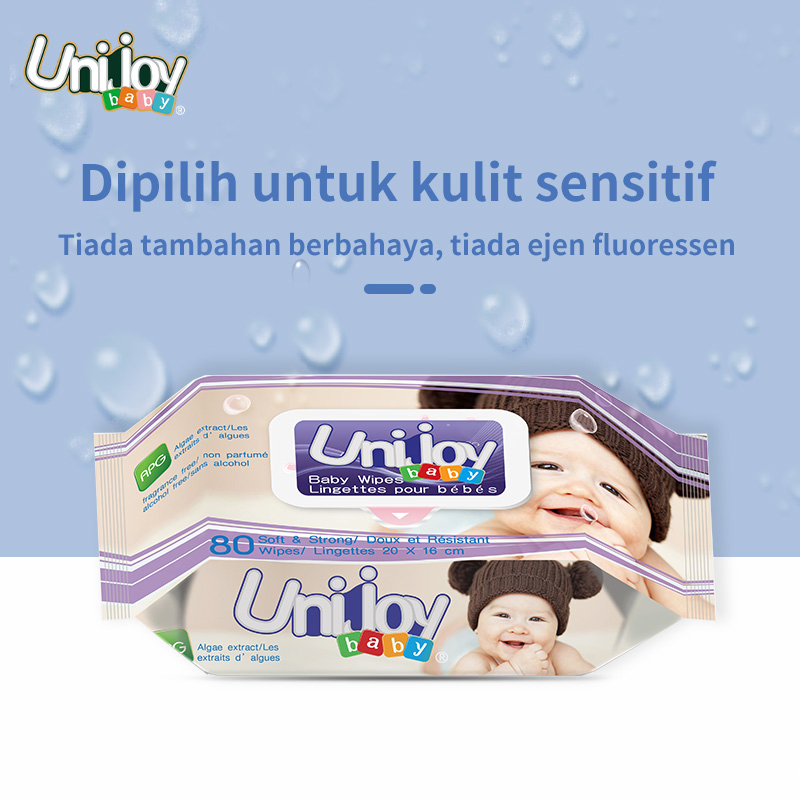 Chemical Free Custom Flushable Household Multipurpose Baby Skin Baby Wet Wipes Supplier