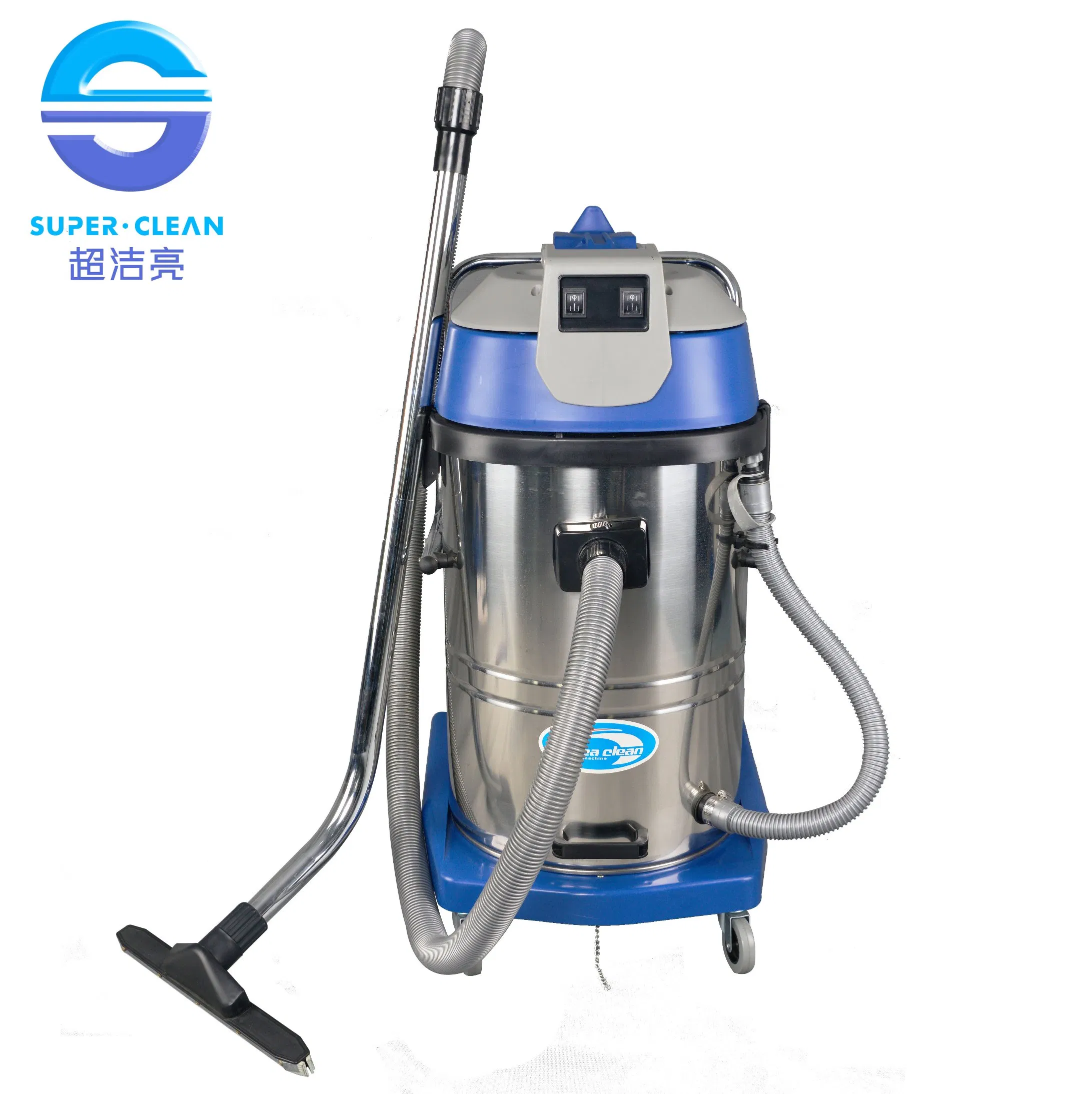 Industrial Two Motors 60L Vacuum Cleaning Machine