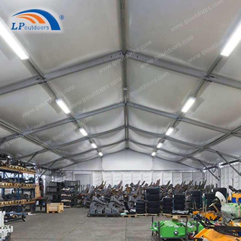 Custom Aluminum Outdoor PVC Fabric Tent with Waterproof Roof Top for Warehouse