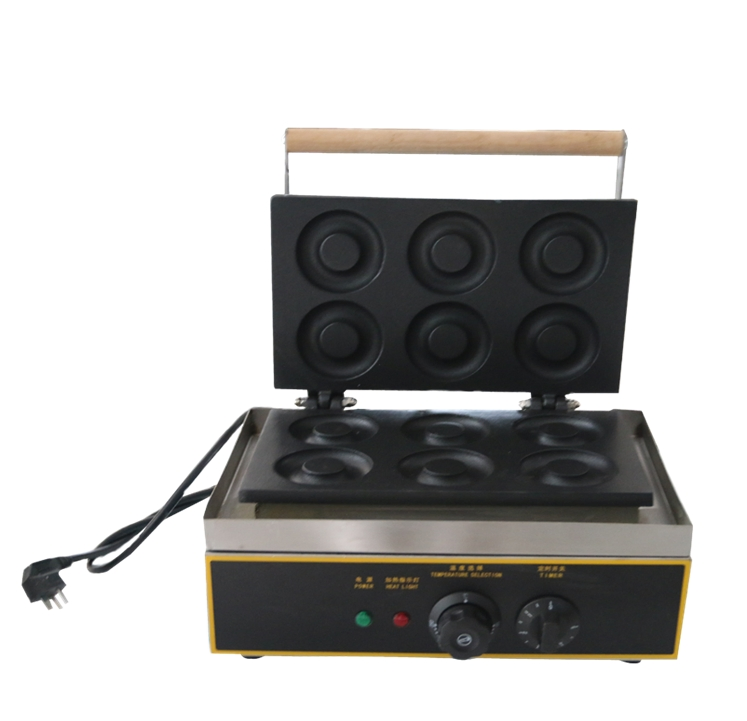 High Quality Household Multi-Function Change Plate Electric Breakfast Machine Pizza Ball Cake Waffle Doughnut Making Machine
