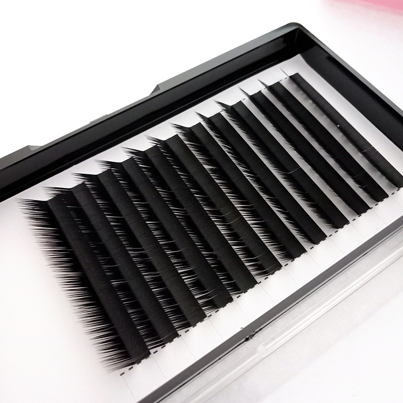 Wholesale Deluxe Eyelash Various Individual Mink Eyelashes Extension Cosmetic with Packaging