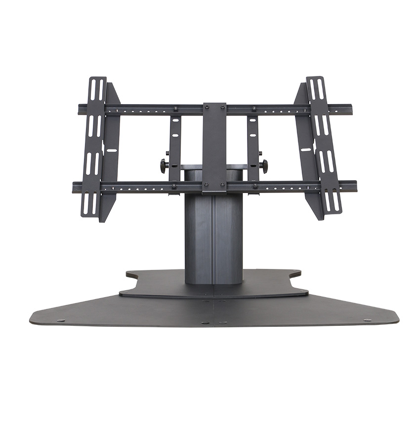 Напольная стойка для телевизора, черная или серебристая