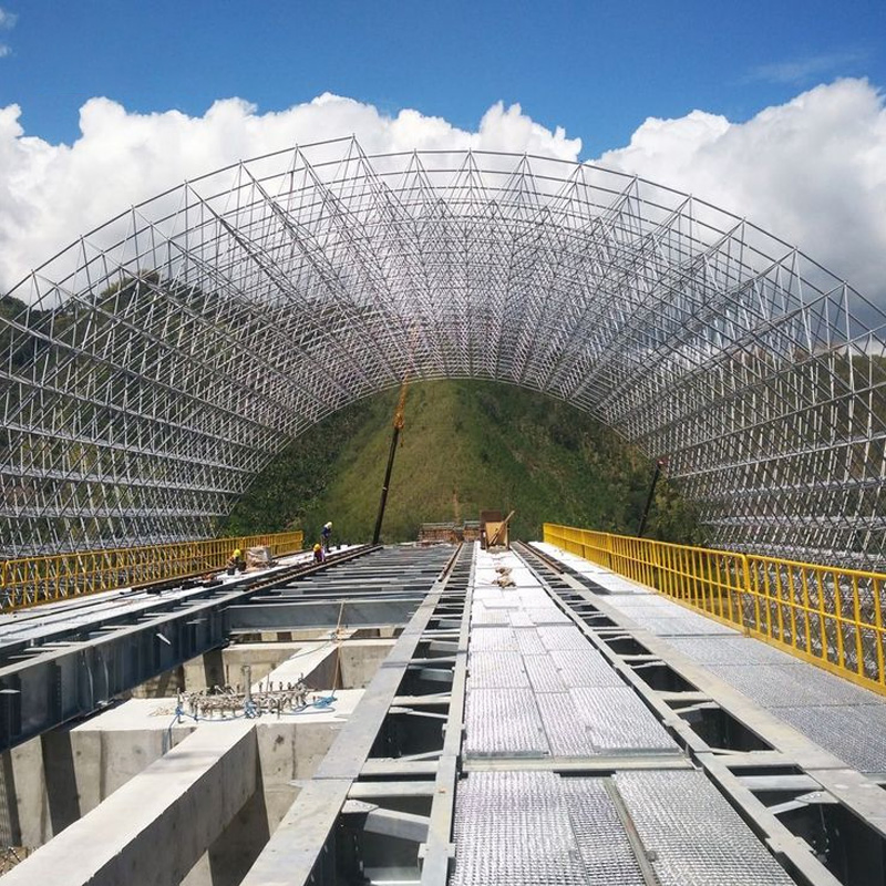 Plant Coal Storage Shed Spatial Warehouse Large-Span Enclosed Storage Shed
