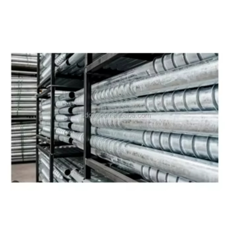 Screw Pile Spiral Flange Pile Earth High Quality Foundation Anchor