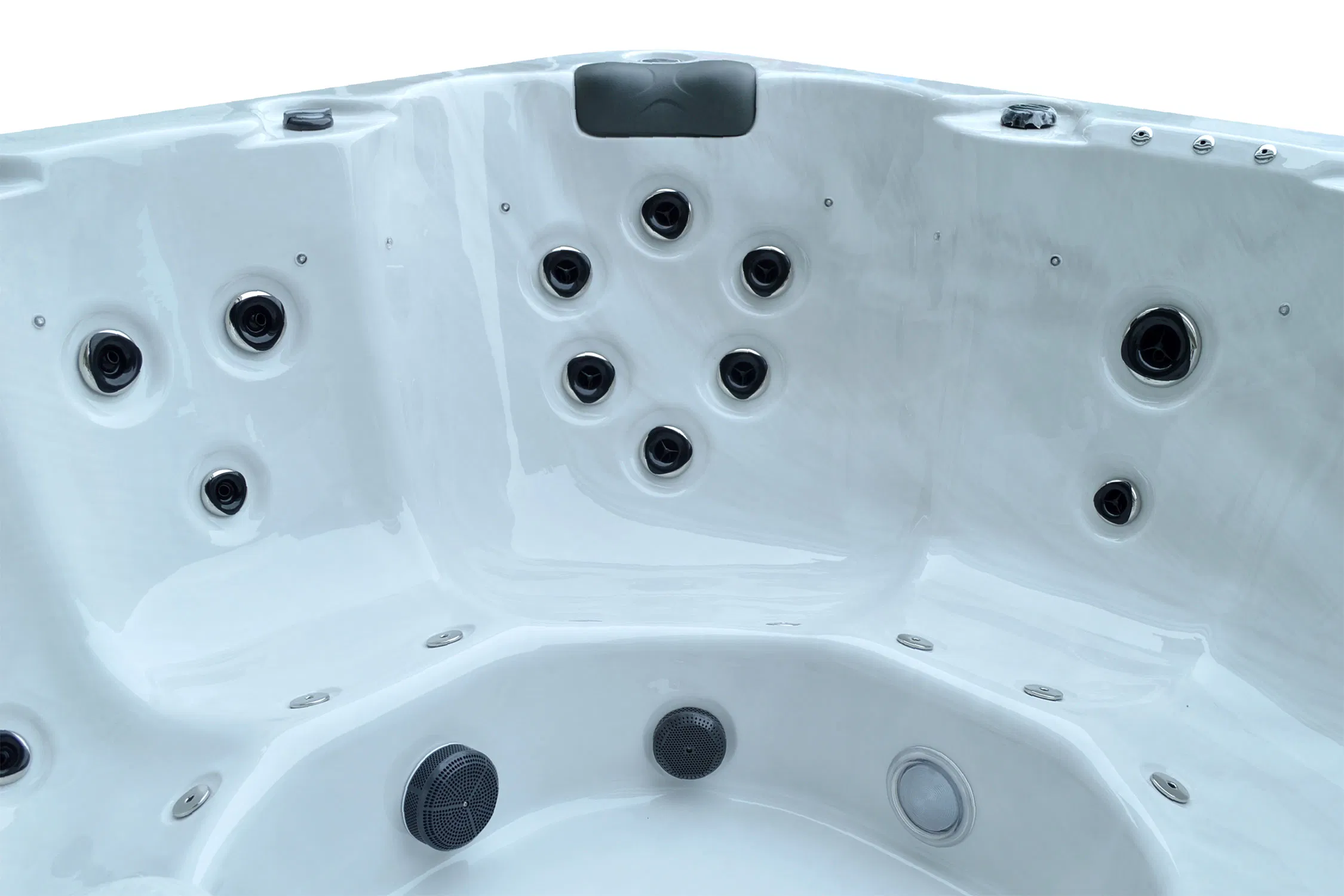 Гидромассажная ванна на 6 человек с центральным джакузи