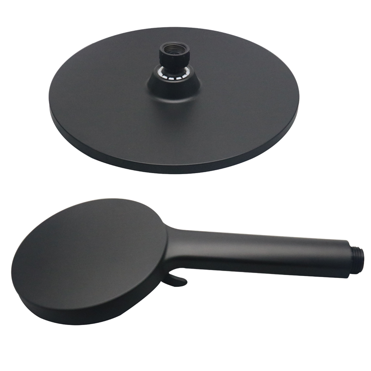 High Quality Direct Factory High Pressure 3 Functions Round Waterfall Handheld Shower Head