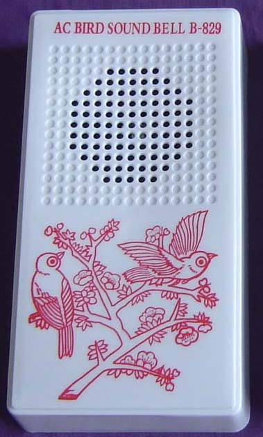 AC Canary Bird Sound Doorbell Chime