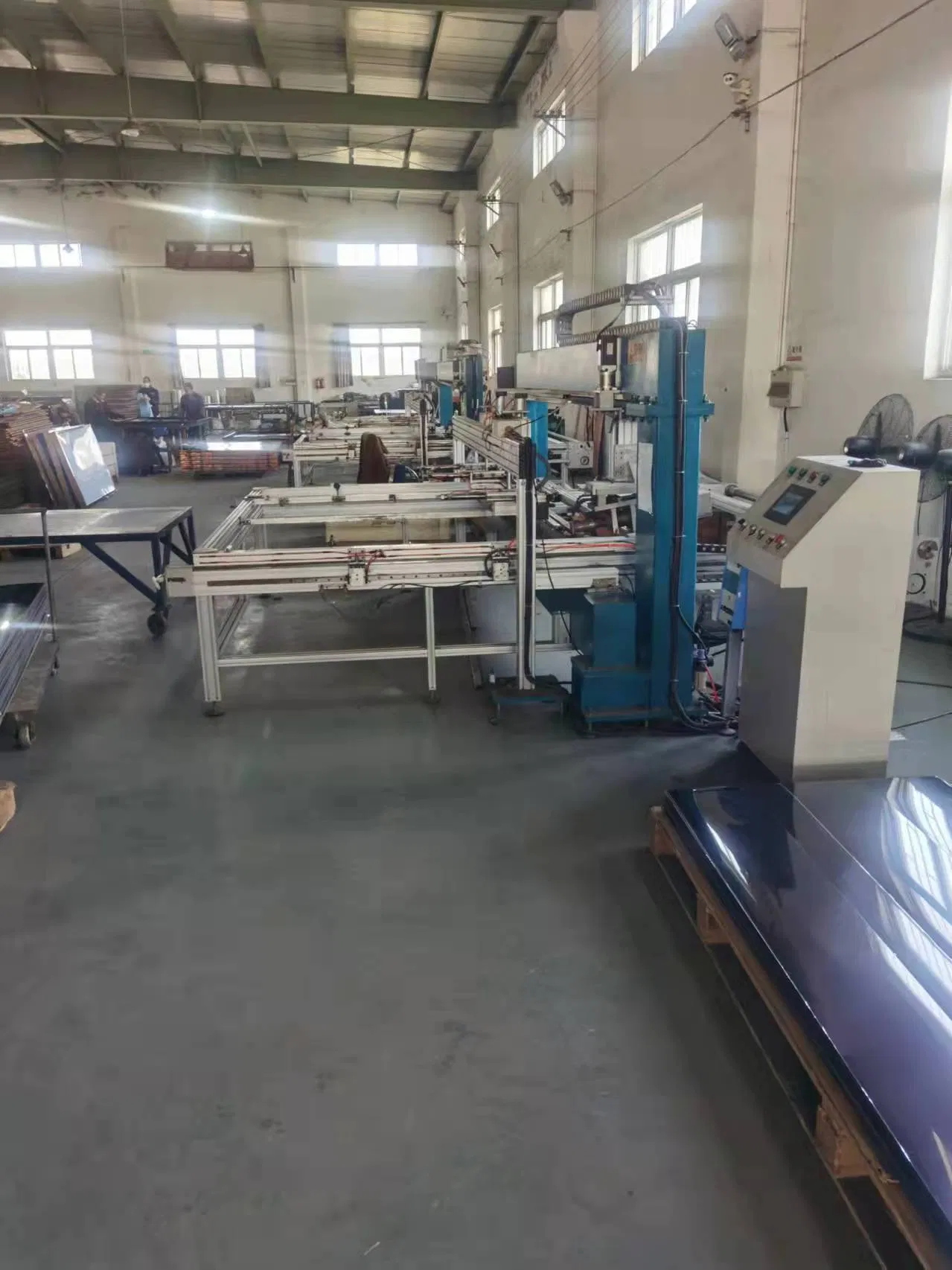 Split Flat-Plate Solar Water Heater