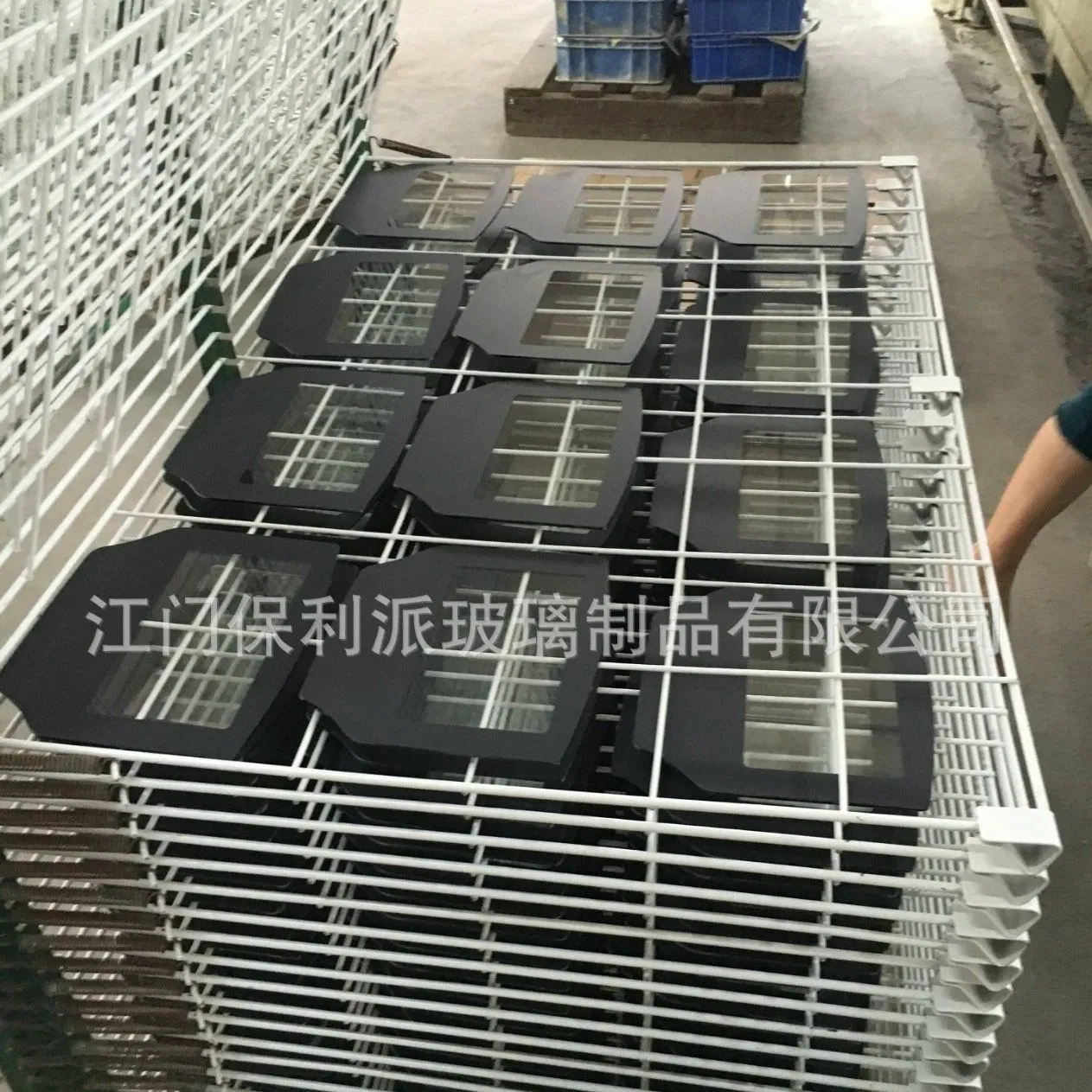 1mm 2mm Tempered Glass LCD Display Silkscreen CNC Ar Glass Screen