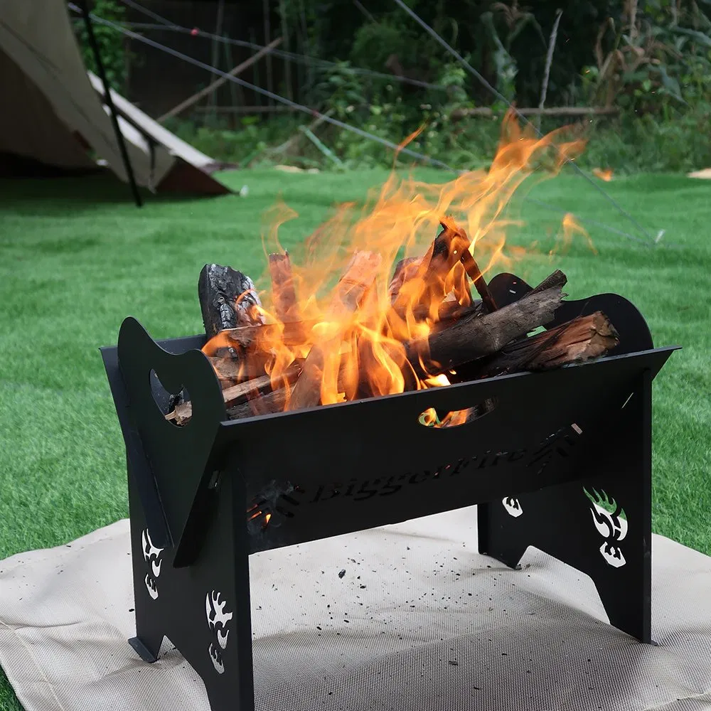 Heater Patio Outdoor Garden Wood Burning Fire Pit Metal Firepot Fire Pits