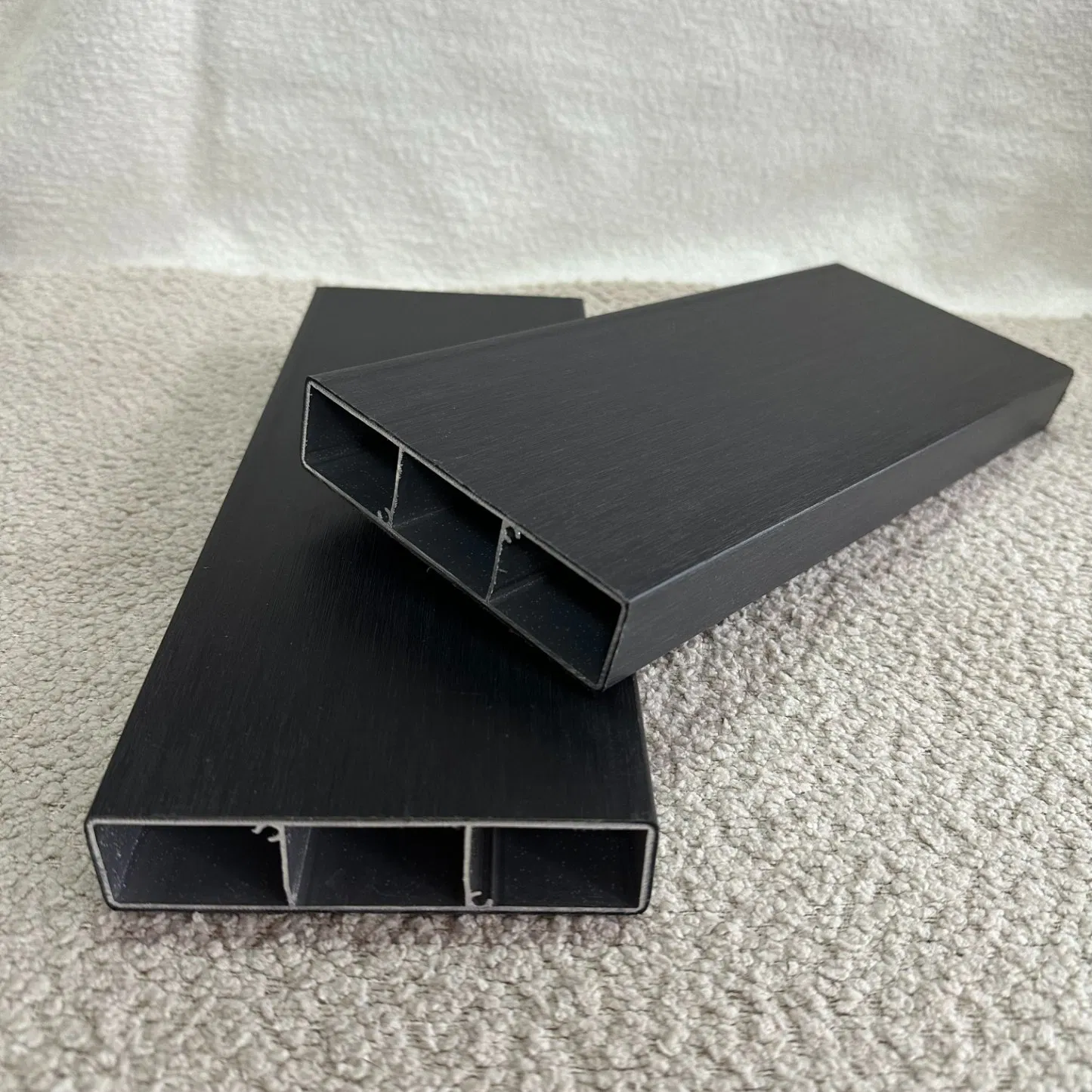 120mm Width WPC Louver 30mm Thickness Co-Extrusion Technology 25-Year Warranty Protection