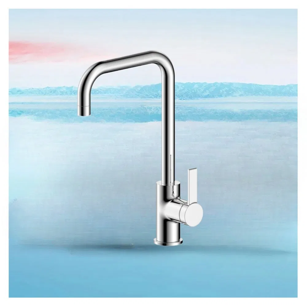 Factory Price Wash Basin Water Tap, Water Saving Faucet Ceramic Cartridge, Chromed Brass Basin Faucet for Sale