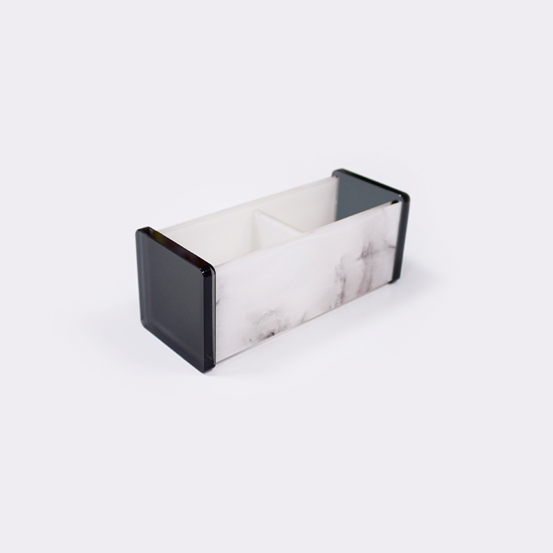 Custom Acrylic Teabag Holder Storage Box for Hotel Office
