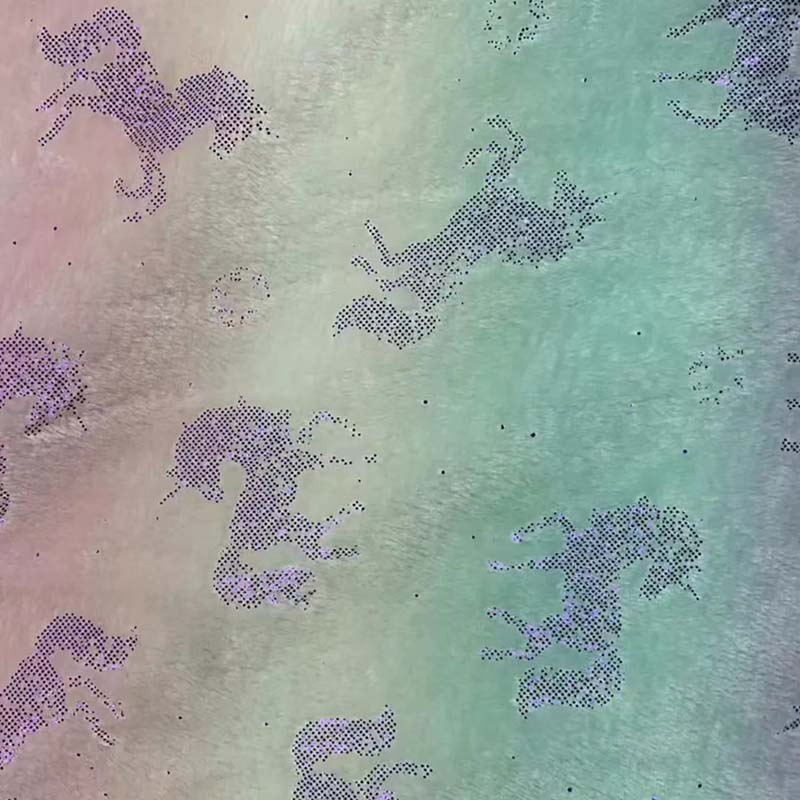 100% Polyester Print Foil Flannel Blanket of Back Brushed