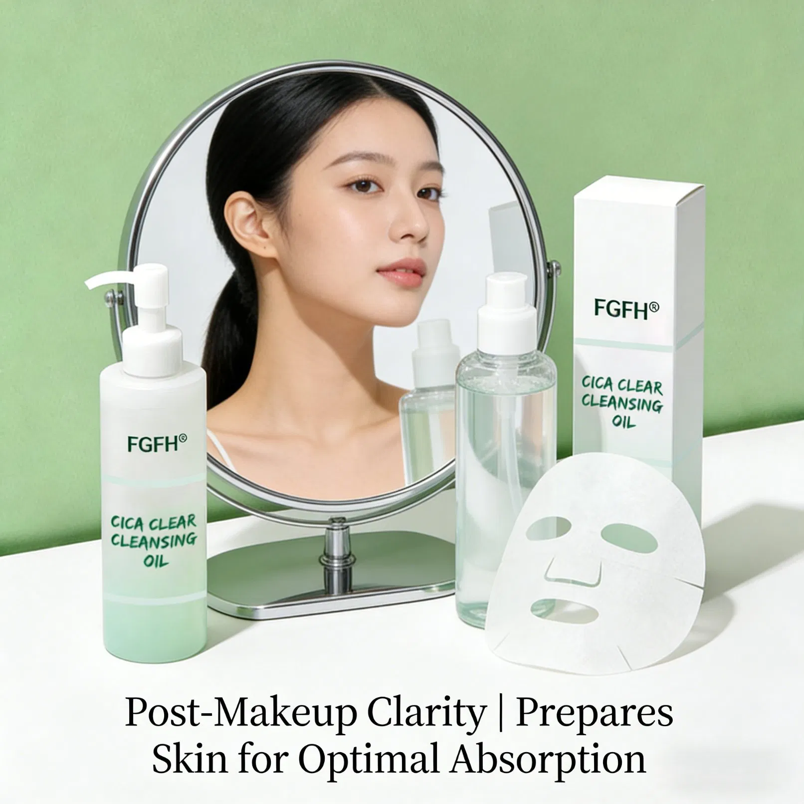 Centella Asiatica Cleansing Oil Relief Facial for Soothing Makeup Remover Oil
