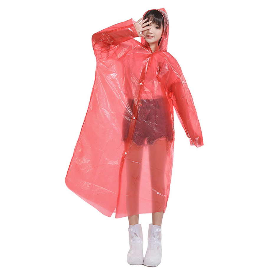 Emergency PE Jacket Raincoat Rain Poncho