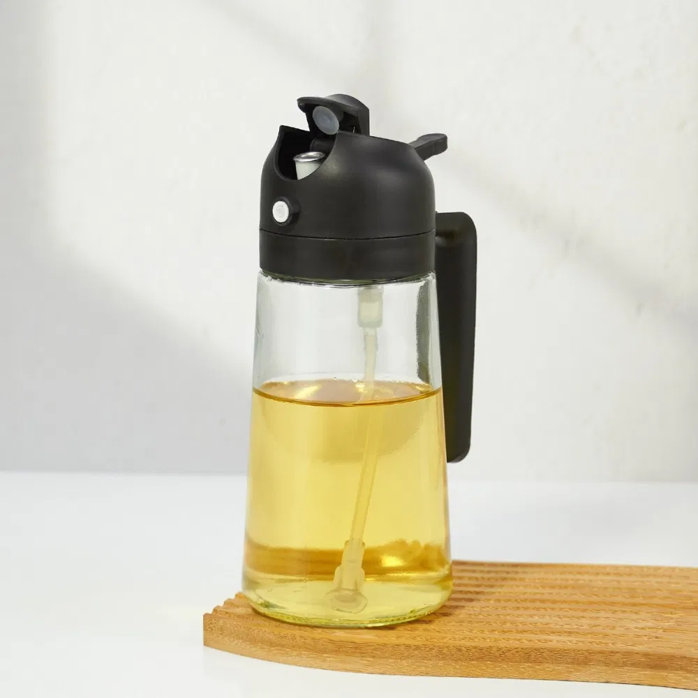 Glass Oil Bottle Dispenser Spray 470ml Sprayer for Cooking Wbb29845