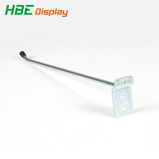 Supermarket Metal Single Wire Display Hook for Gondola Shelves