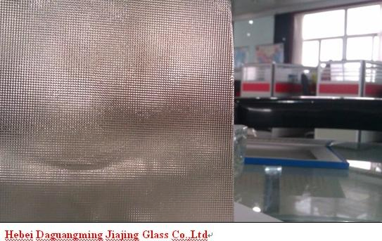Different Designed Brown Mistlite Pattern Glass