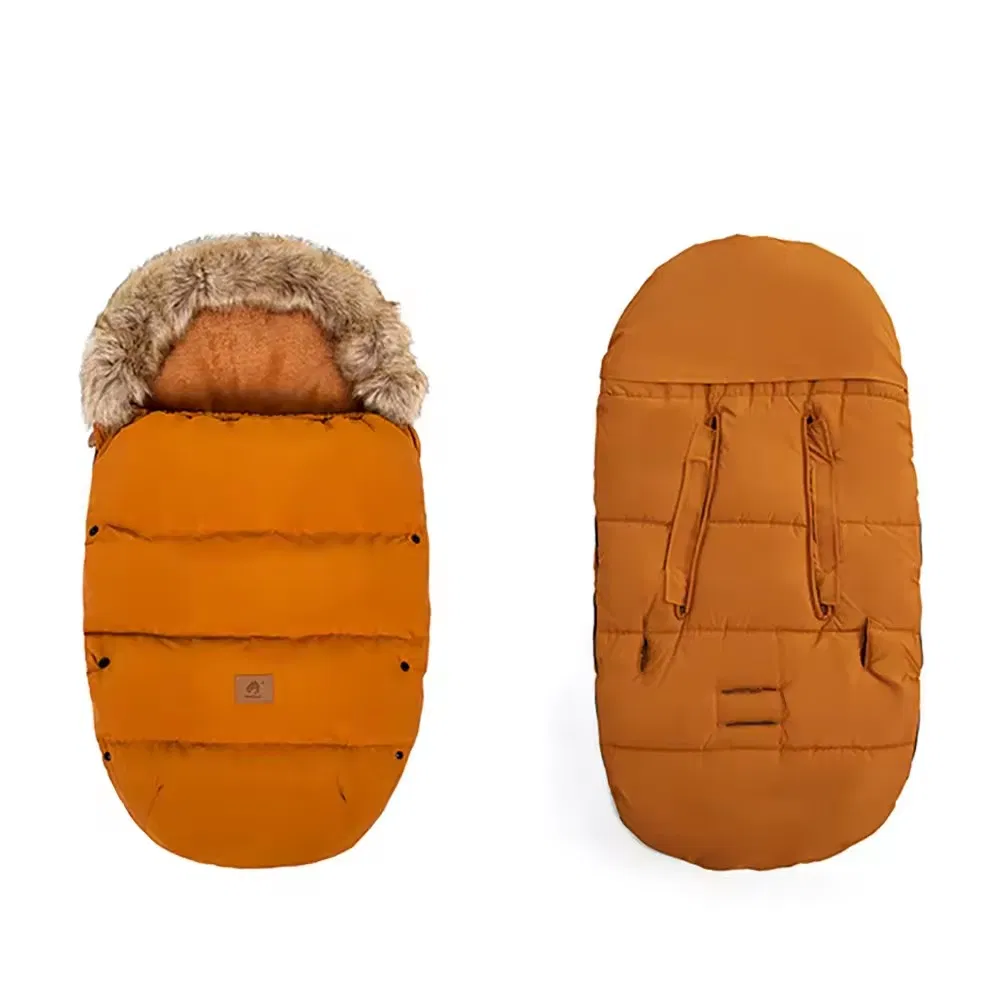 92cm Footmuff Infant Outdoor Pattern Print Baby Stroller Sleeping Bag with Zip