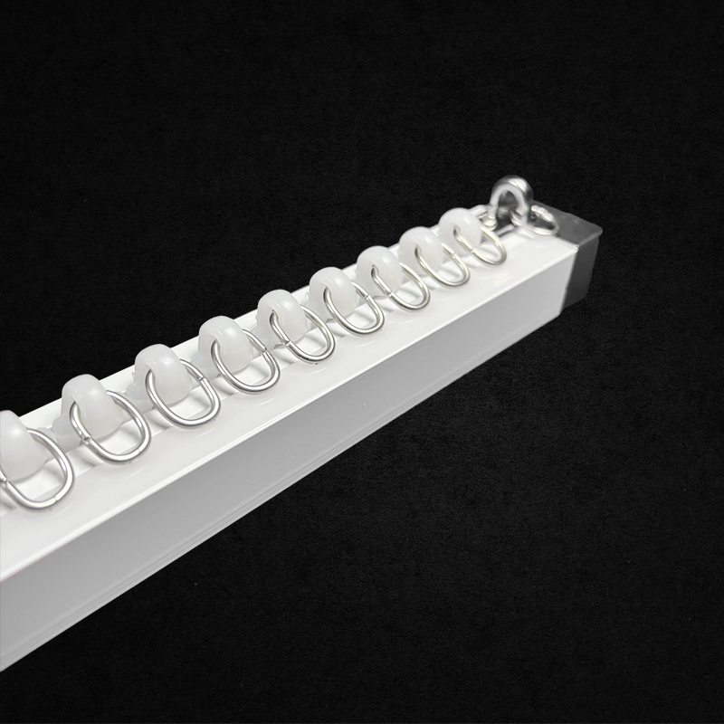 Manufacturer Window Aluminium Curtain Rail Track with LED Light