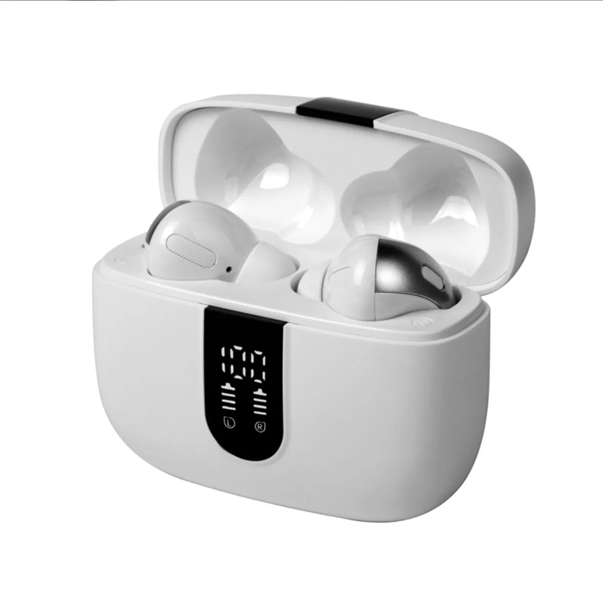 Digital Display 50 Noise Reduction Tws Earphones Long Battery Life Wireless Headphones