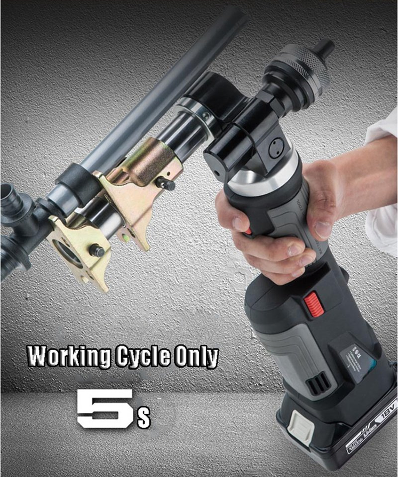 Hydraulic Battery Powered Axial Press Tool and Expand Tool