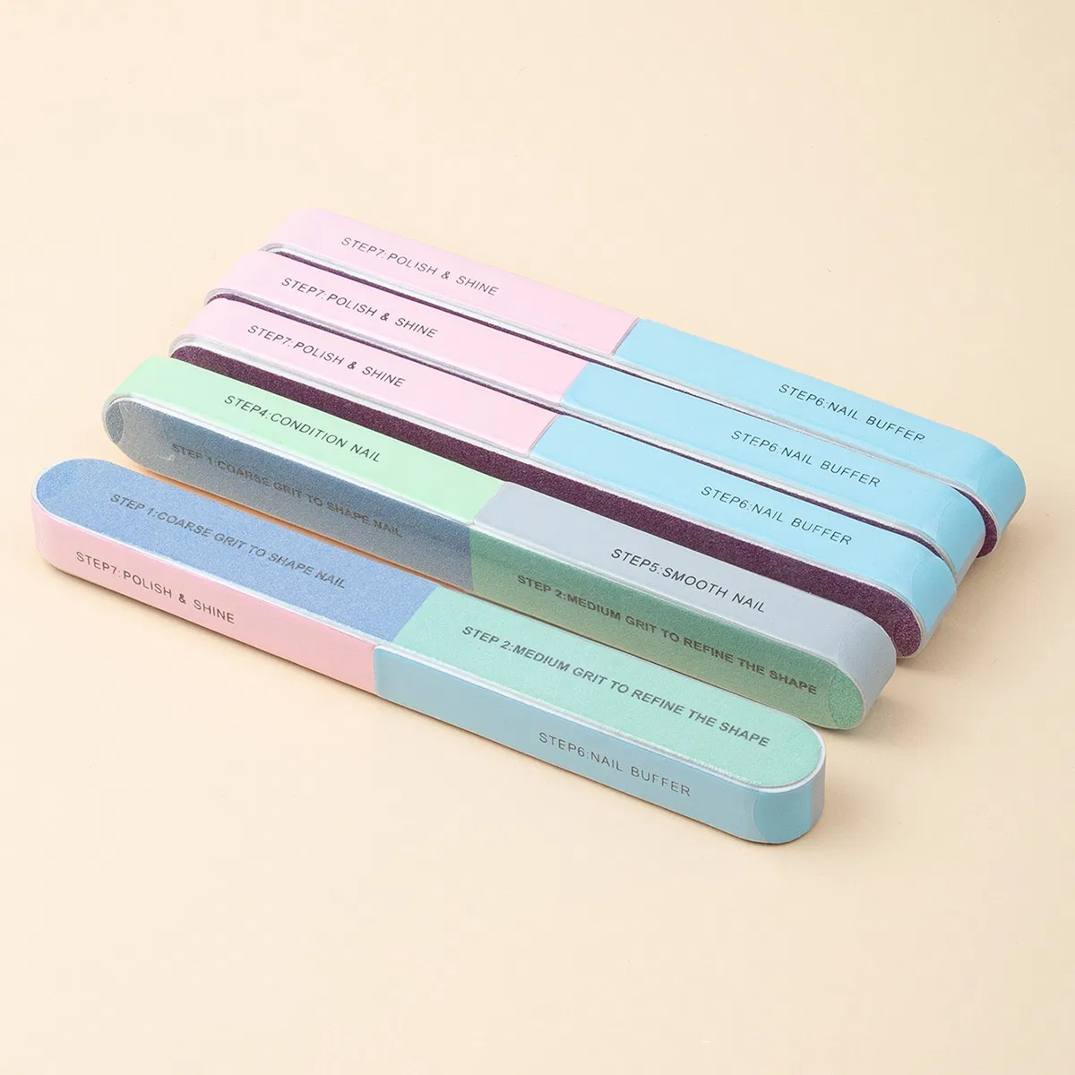 Multifunctional Manicure Sanding Strips Seven-Sided Sanding Strips Shaping Strips Polishing Strips Nail Art Tools
