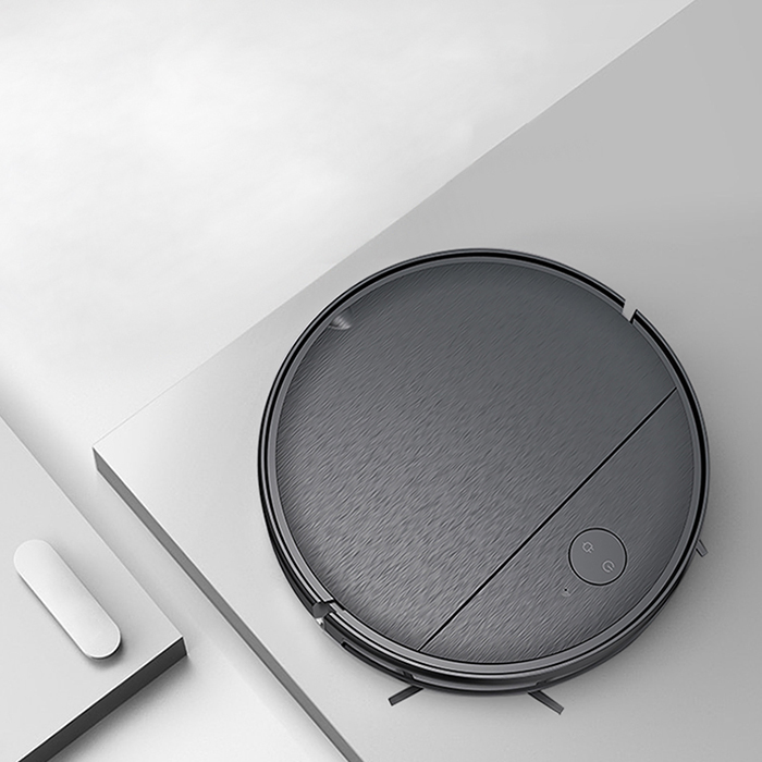 Robot Vacuum Cleaner with Remote Control, Smart Robotic Machine Automatic Floor Cleaning Robo VAC with Dry Mop for Clean Home Carpet Hard Wood Tile Pet Hair