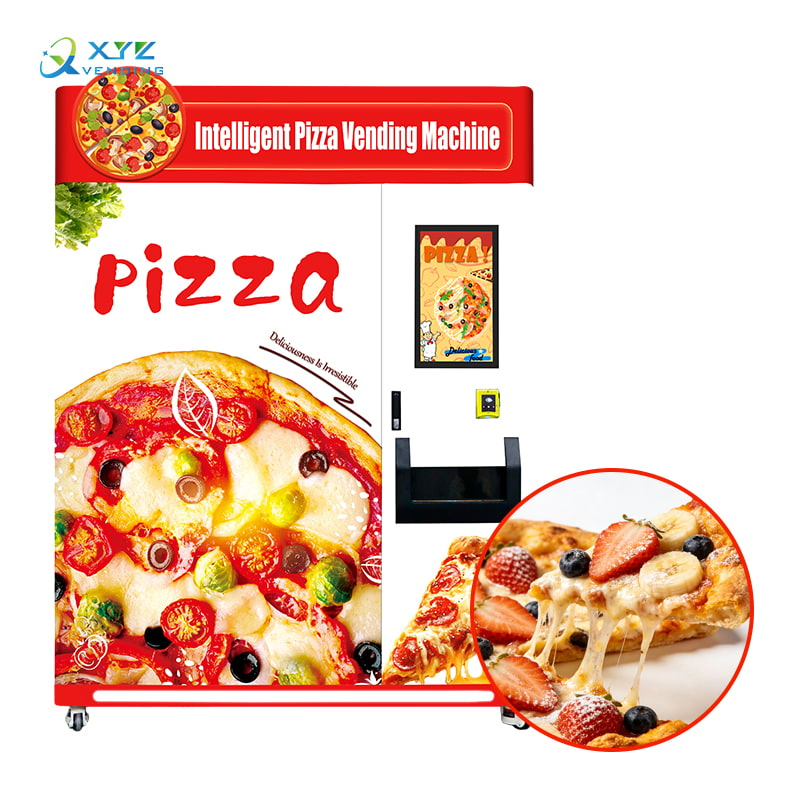 Xyz 8 10 Inch Heated Automatic Frozen Food Vending Machine for Pizza
