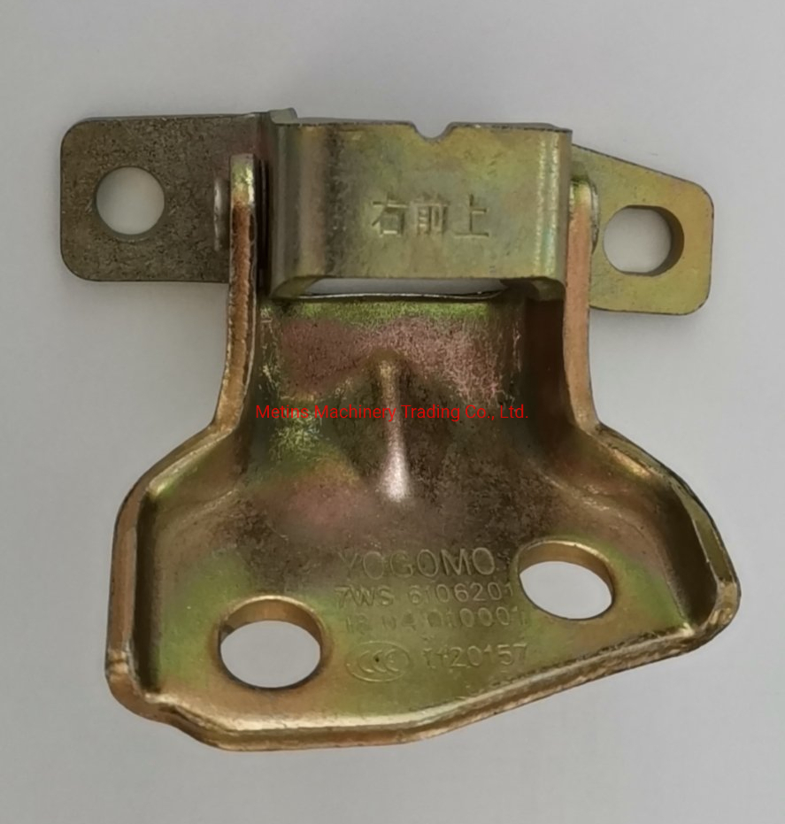 Car Front Door Hinge with Yellow Zinc Plating