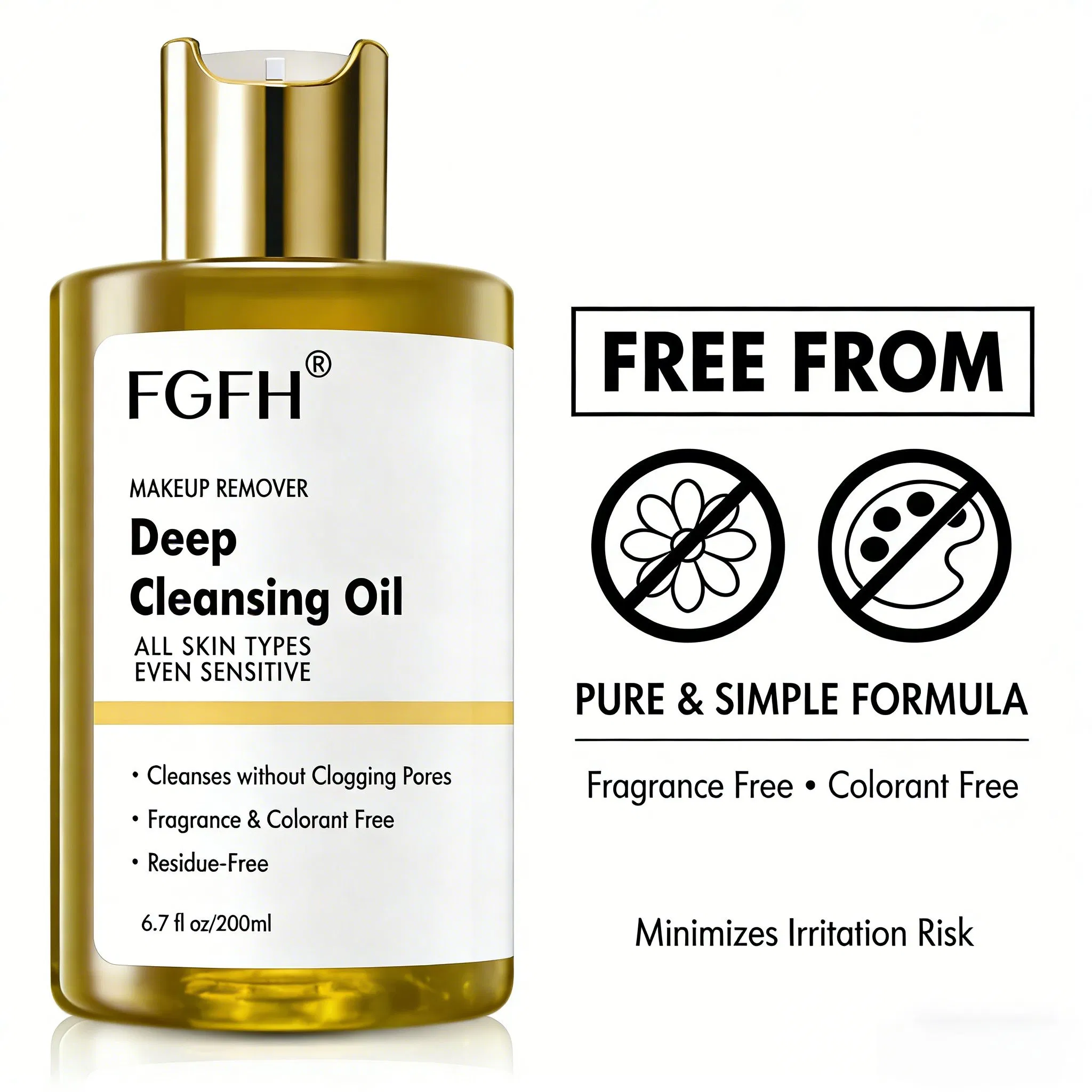 Wholesale Deep Cleansing Oil Control Hydration Acne Mild Makeup Remover Oil