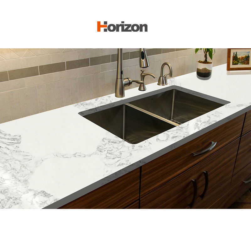 Engineered Faux Quartz Slab Quality Stone Quartz Stone