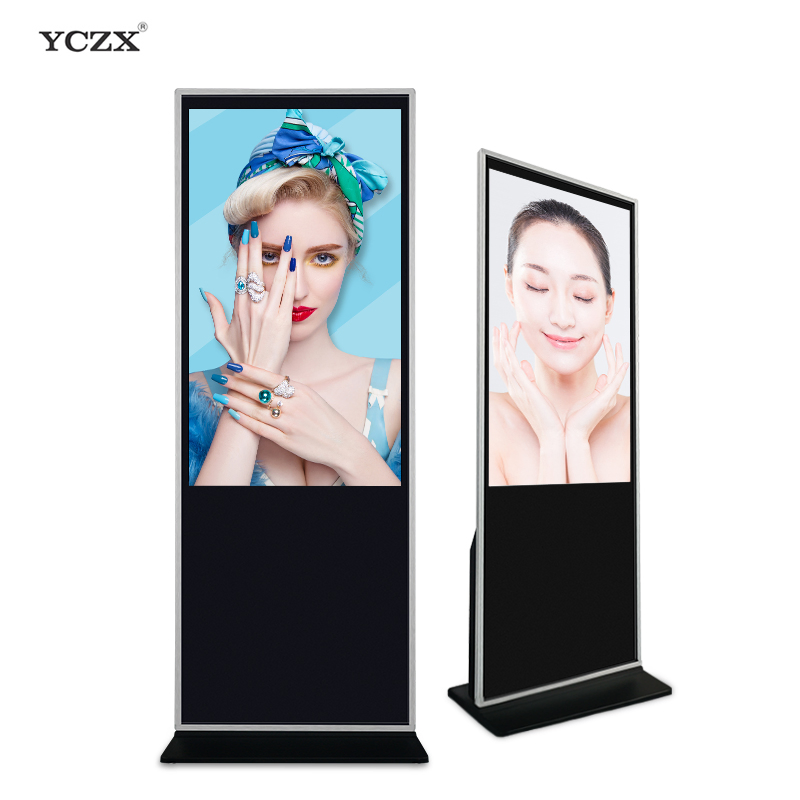 Large 60-Inch LCD Display Touch Screen Advertising Solution