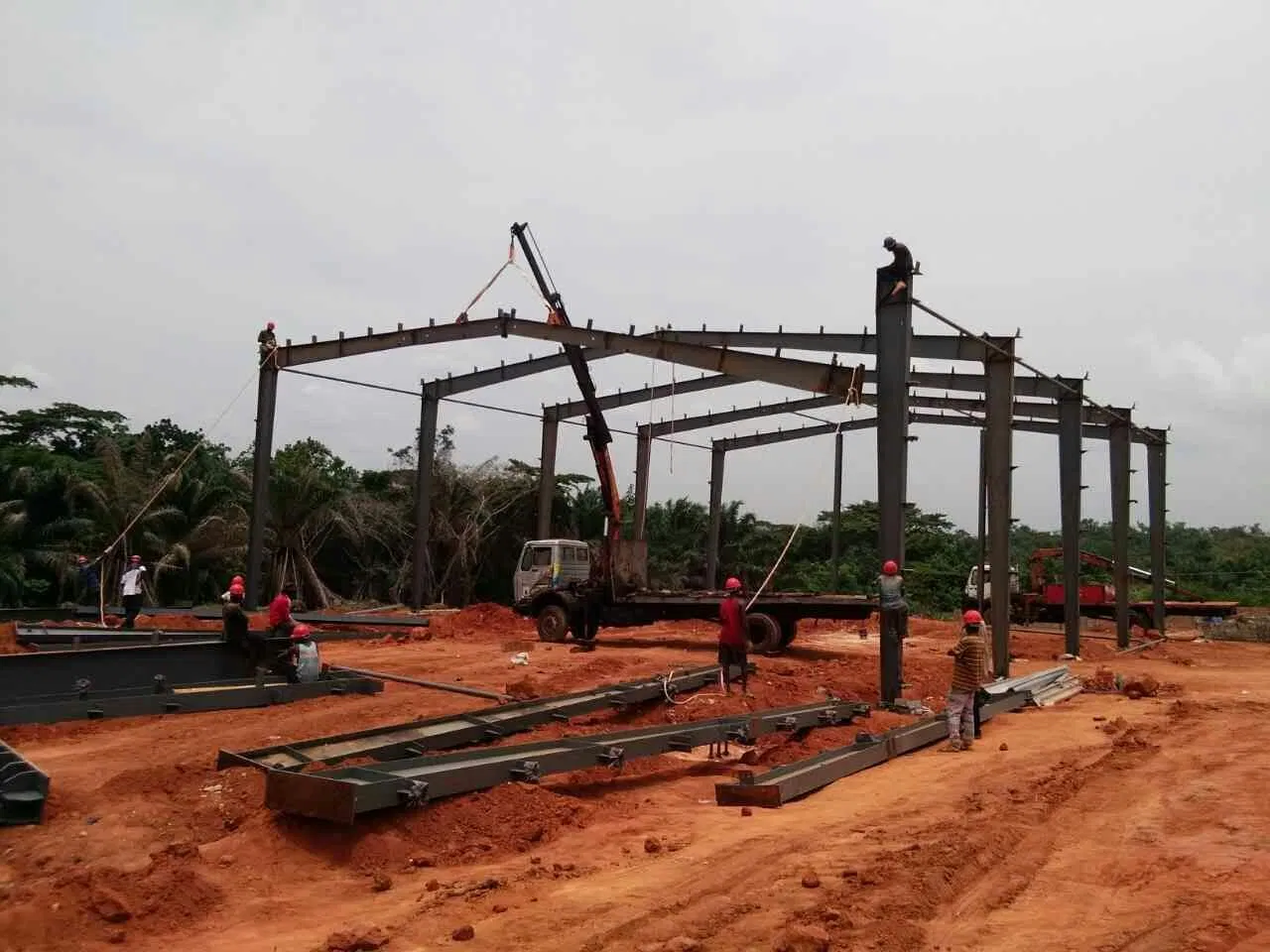 Hangar for Rice Mill Plant and Flour Mill Plant 1000m2 2000m2