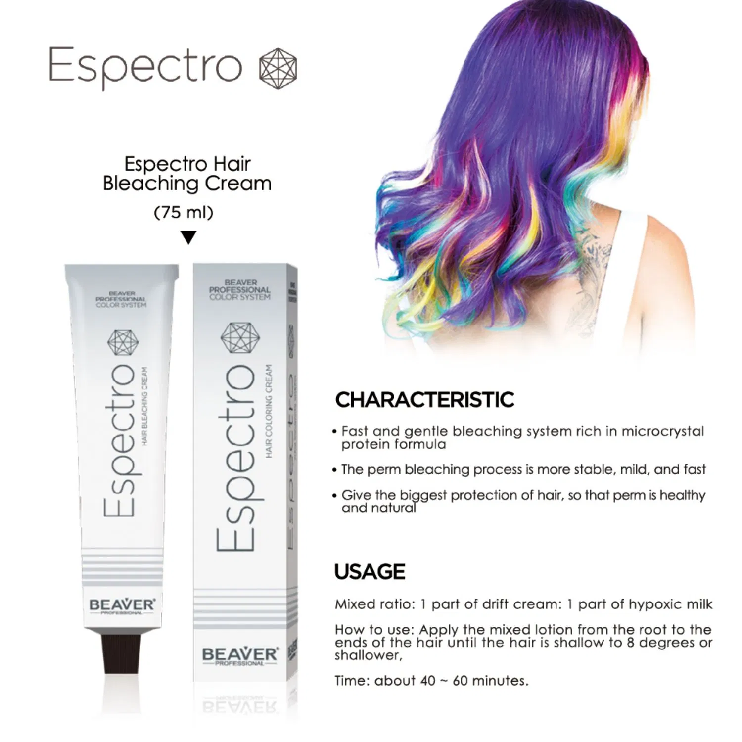 Beaver 100ml Hair Color Dye