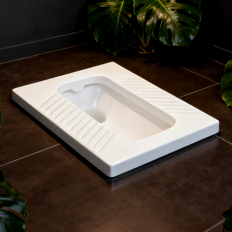 High-Quality Squatting Toilet Pan with Easy Maintenance Features
