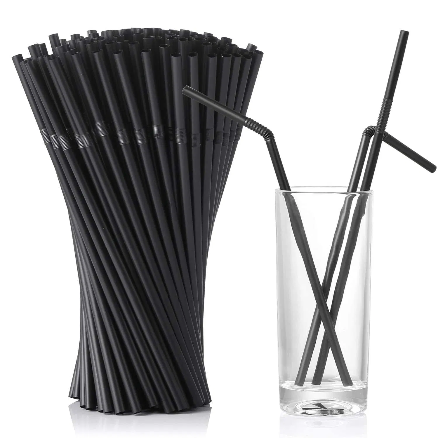 Ecolife Hot Sale Compostable Biodegradable Ecological Sugarcane Coffee Grounds Straws Sugarcane Bagasse Paper Pulp Straws