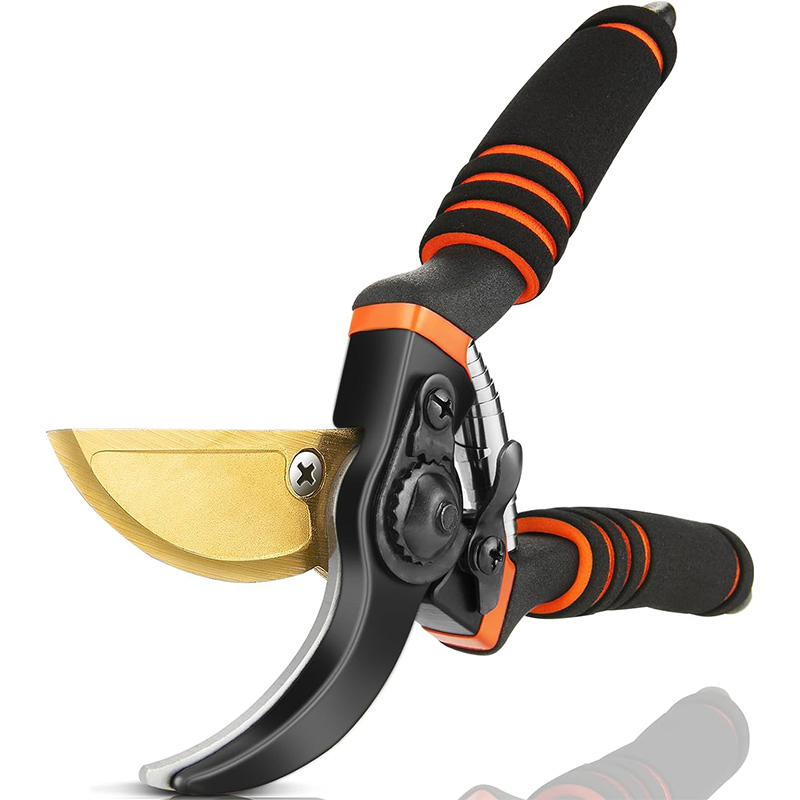 Aluminium Alloy Garden Pruner Hand Pruning Scissor Shears for Tree Cutting