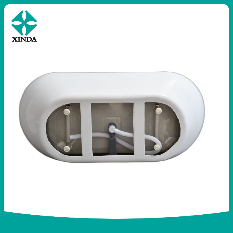 Угловая акриловая ванна Freestanding с гидромассажем